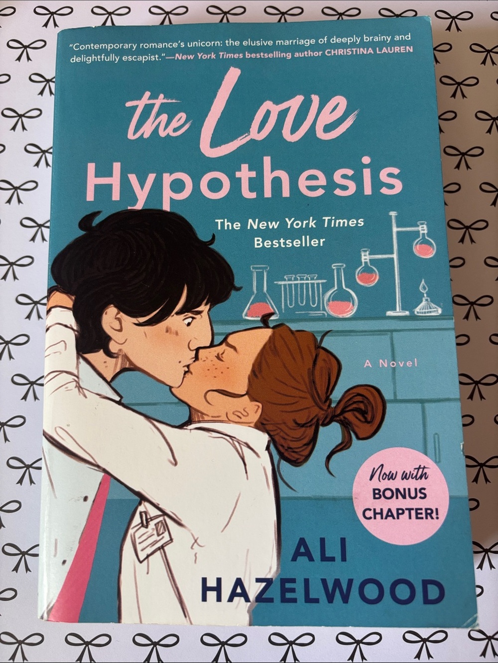 The Love Hypothesis Paperback - Blue Cover